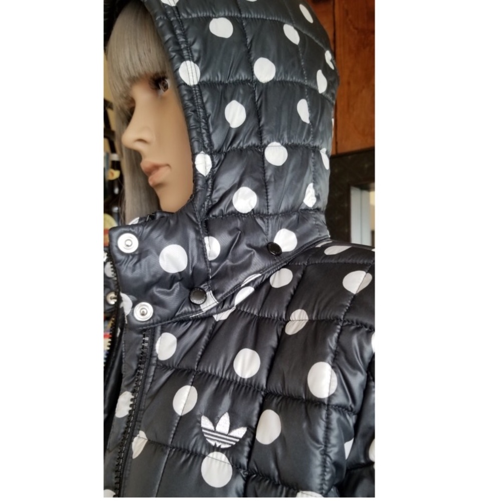 adidas Originals Polka Dot Puffer Jacket - Picture 7 of 8